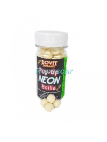 Neon Pop Up Boilies Usturoi cu Migdale 10 mm. - Dovit